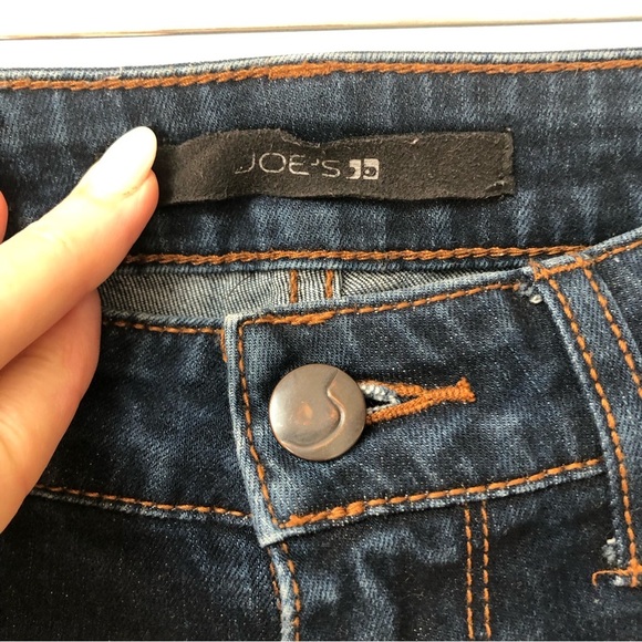 Joe’s Jeans the Skinny ankle jean medium dark wash very stretchy 27 - Picture 3 of 8